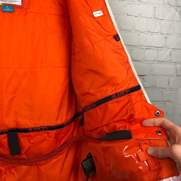 Burton Winter Coat Multicolor Zip Up Jacket Youth Sz Large (14/16) - Picture 12 of 16